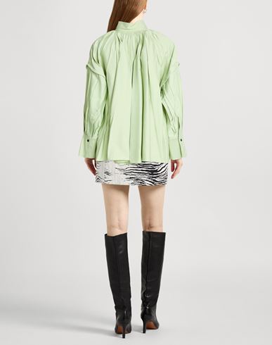 Woman Top Lime green Size M Viscose, Elastane