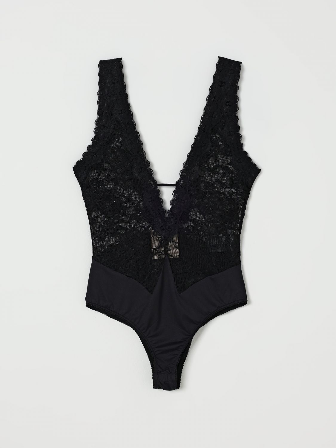 Bodysuit Woman color Black