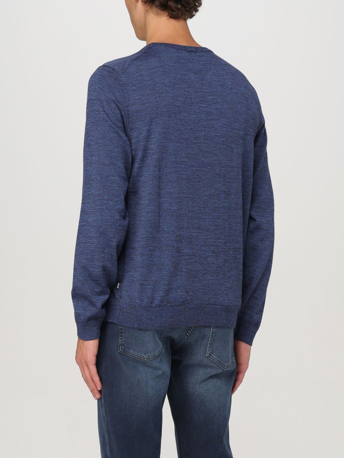Sweater Men color Gnawed Blue