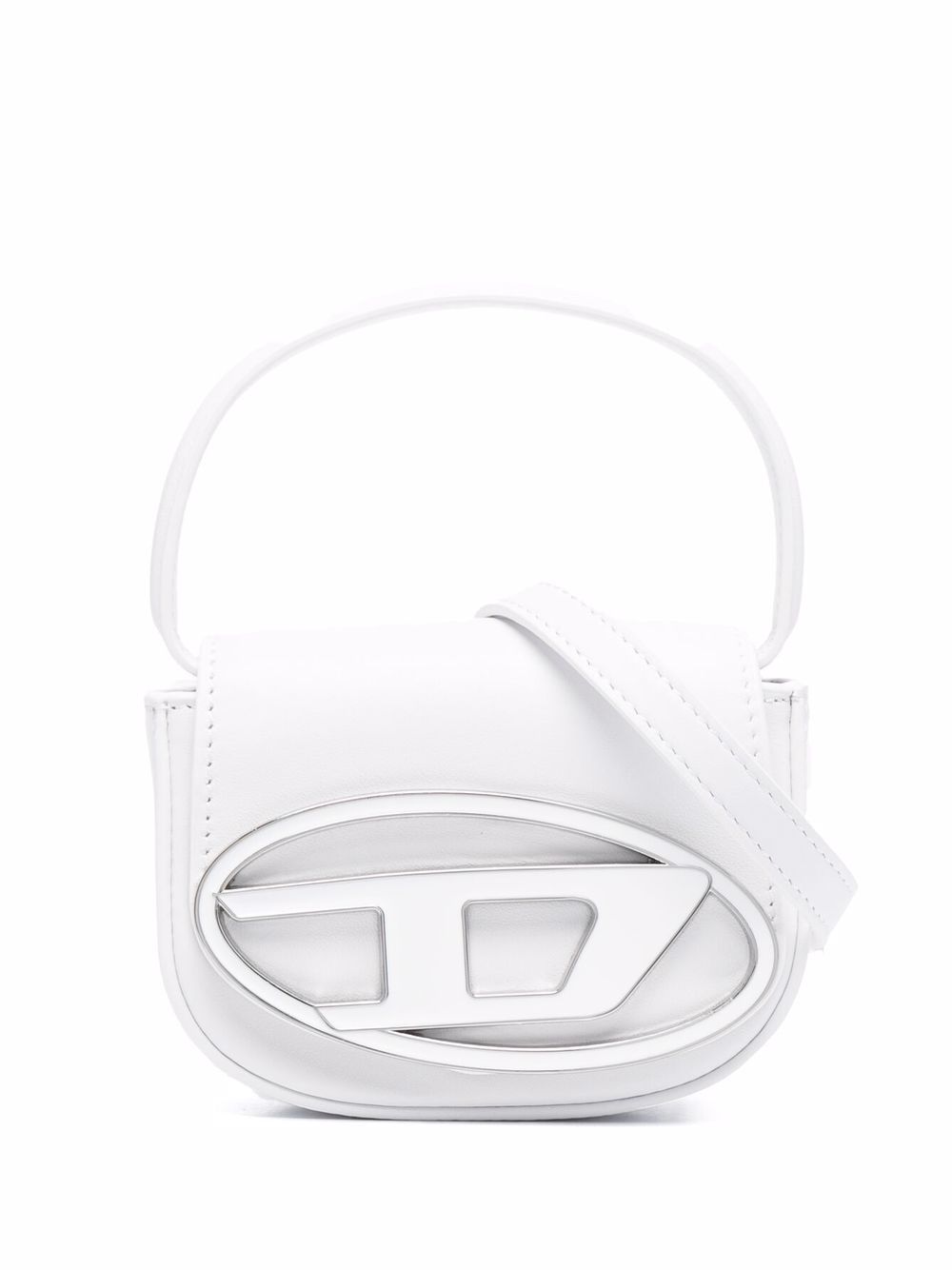 1DR XS leather mini bag - White