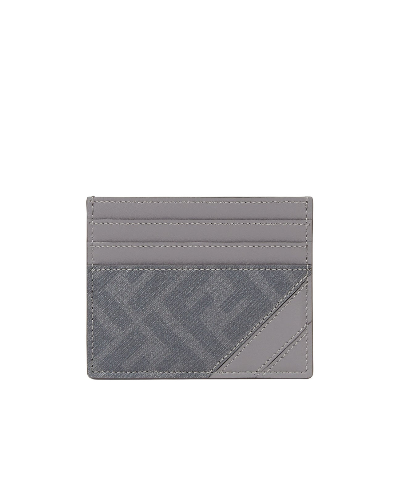 Brown FF canvas card holder