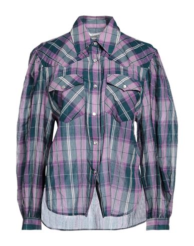 Woman Shirt Mauve Size 2 Cotton