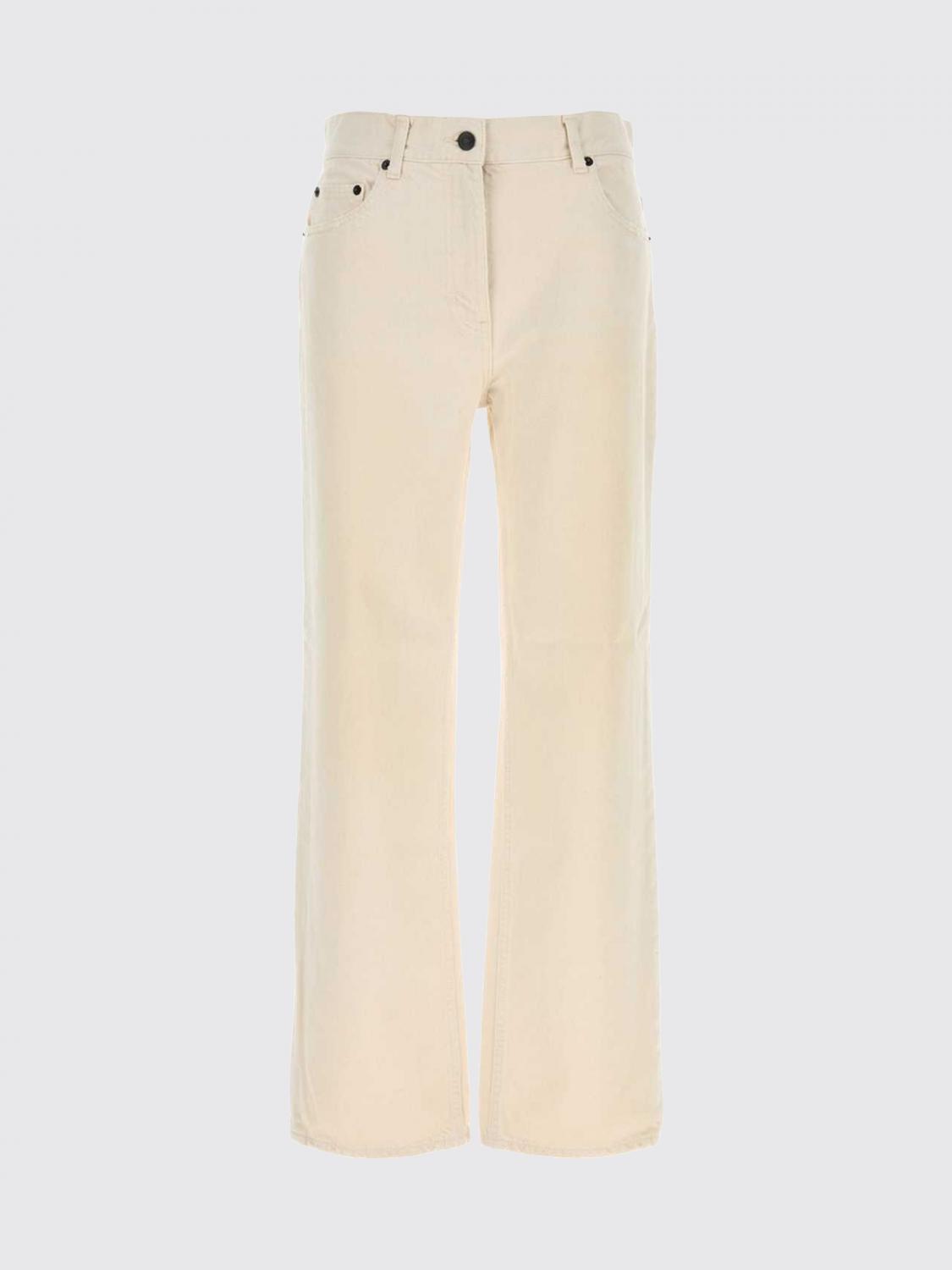 Jeans Woman color Ecru