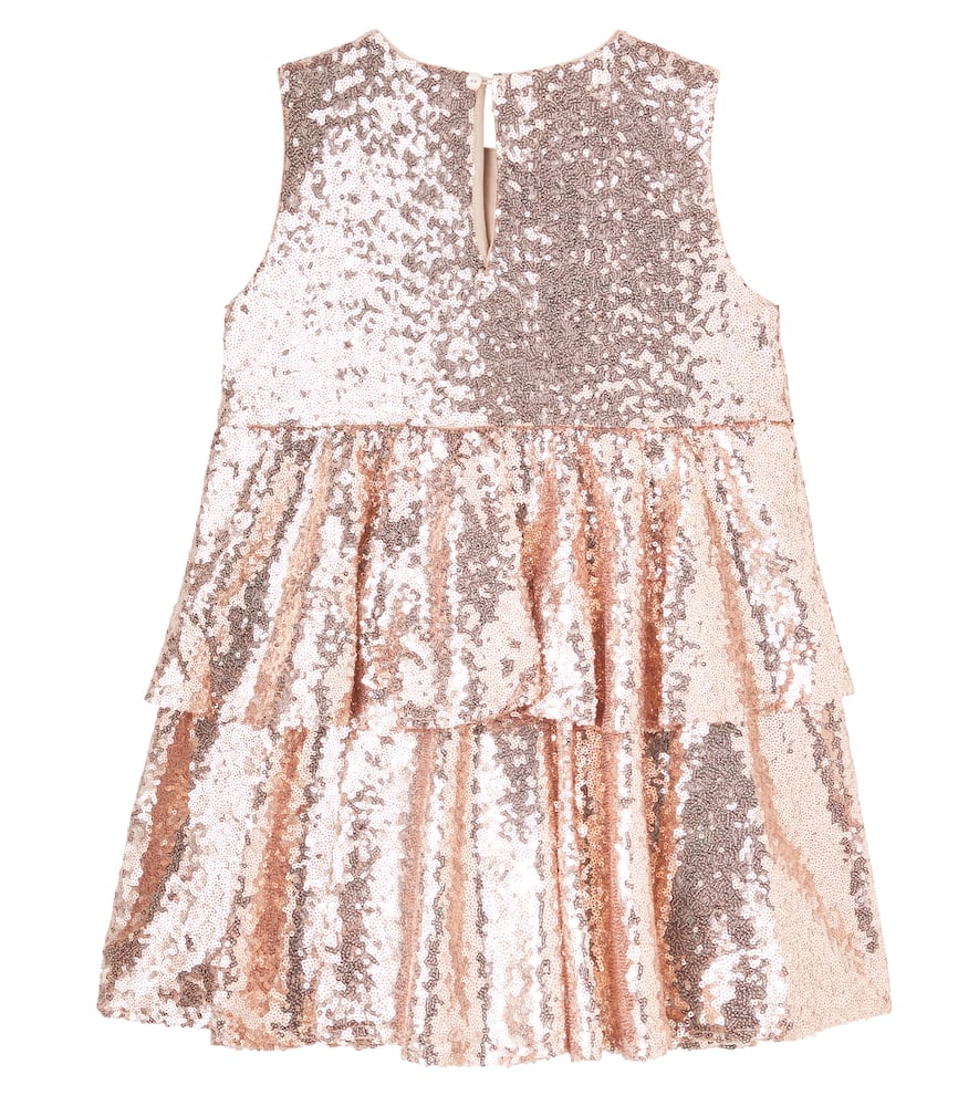 Konges Sløjd Rosie bow-detail sequined dress