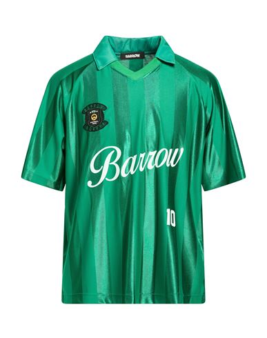 Man Polo shirt Emerald green Size L Polyester