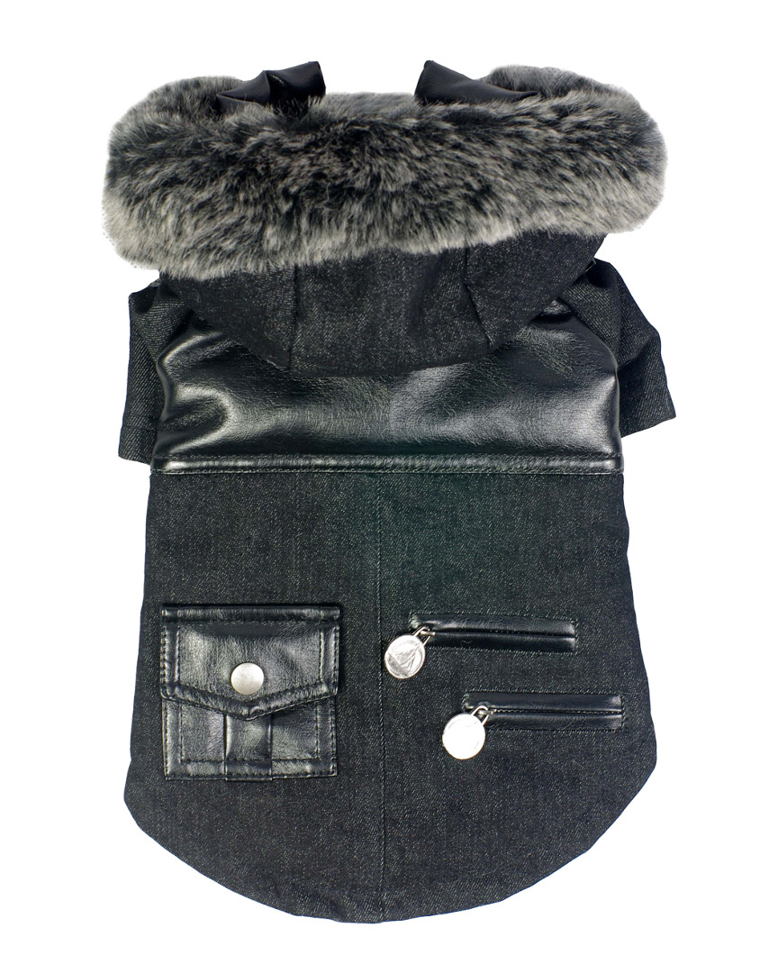 Ruff Choppered Denim Fashioned Wool Pet C