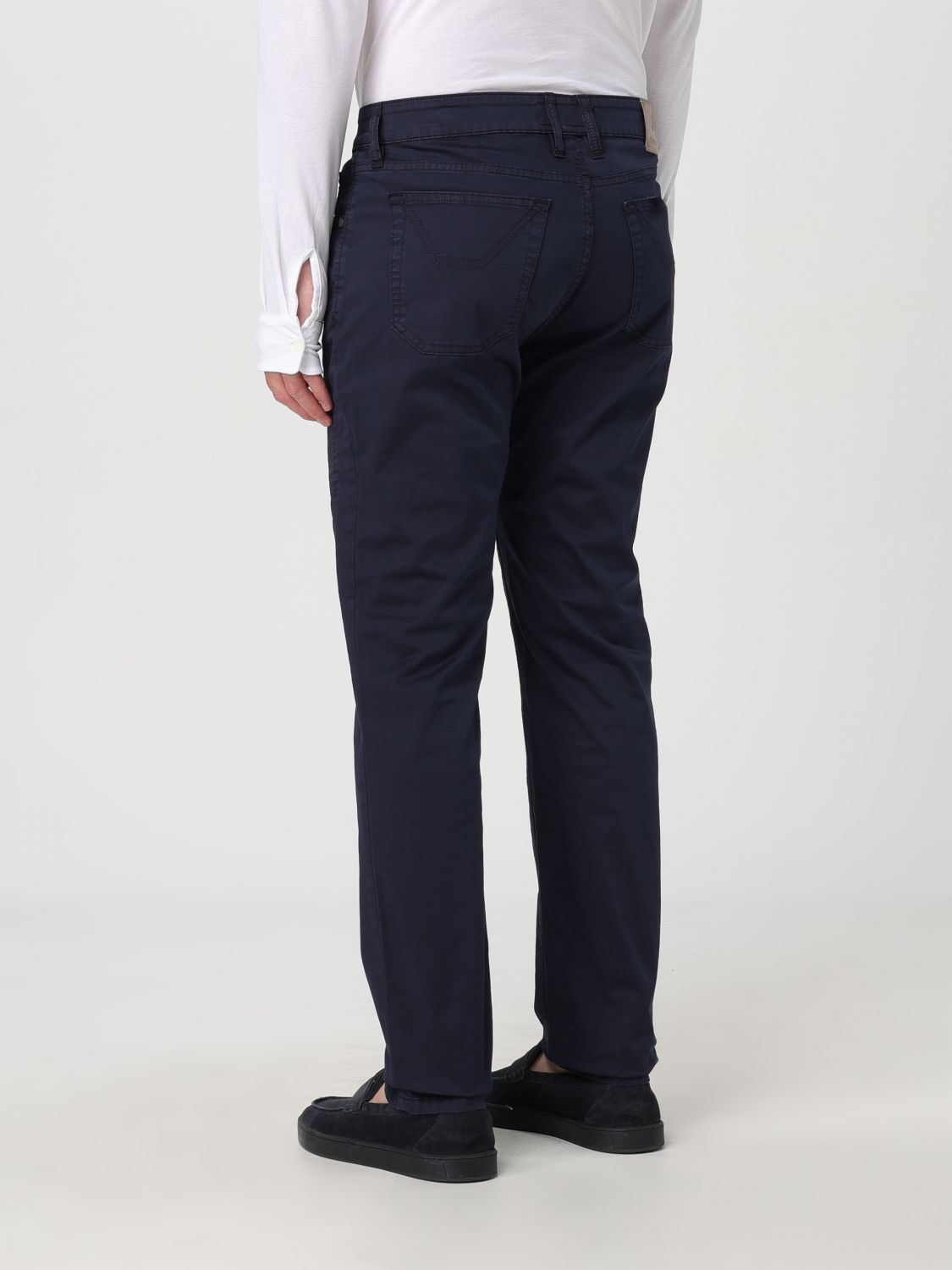Pants Men color Blue
