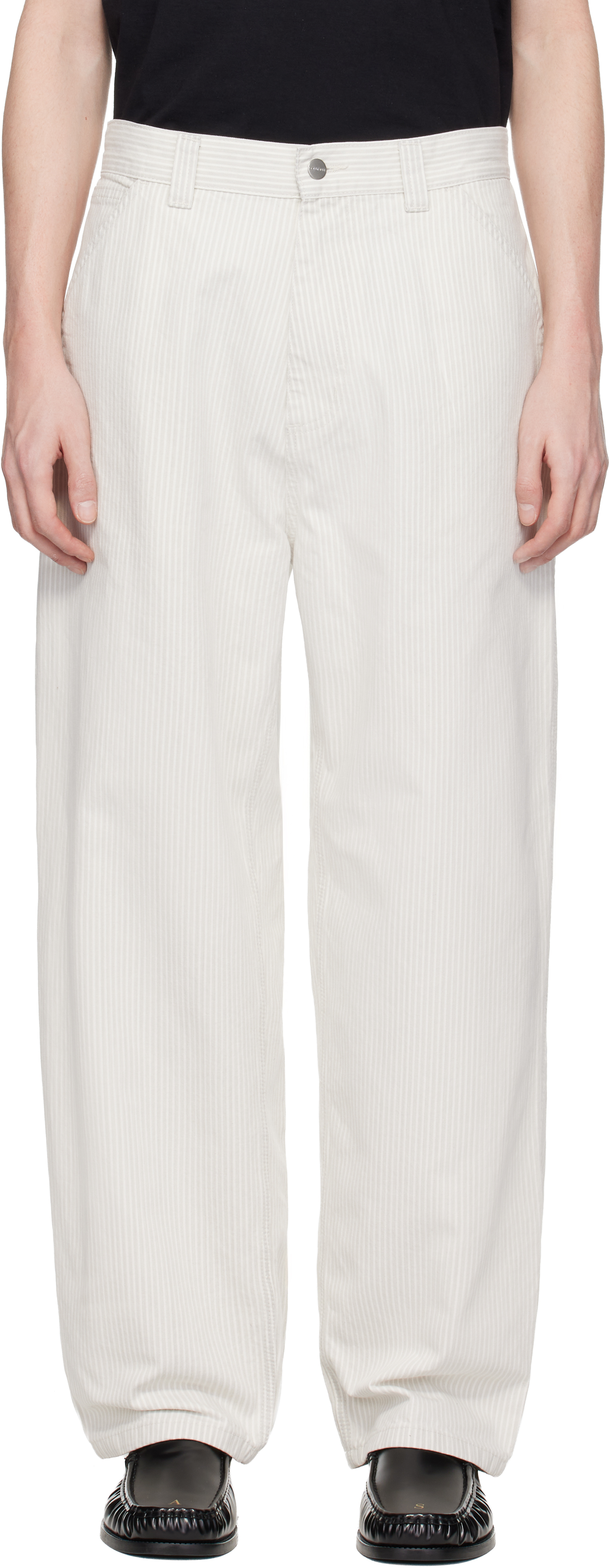 Off-White Mercer Stripe Single Knee Trousers