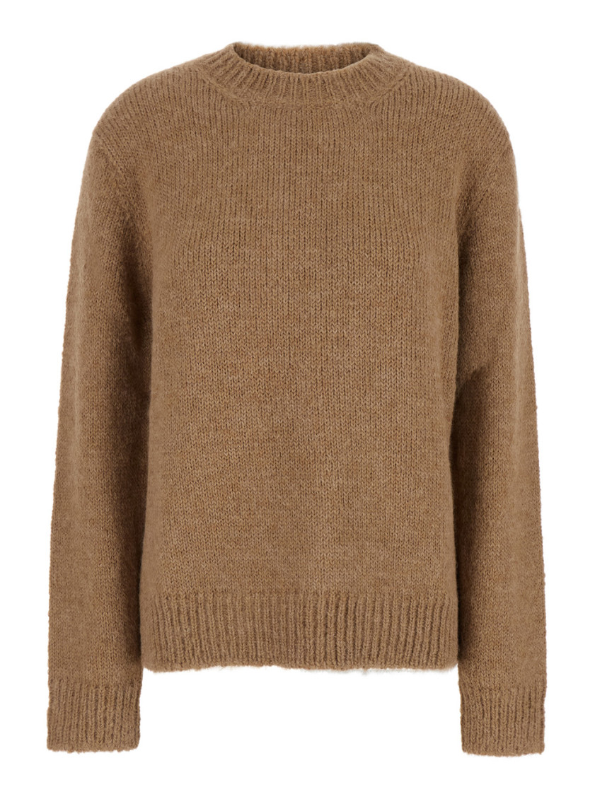 Beige Oversized Sweater