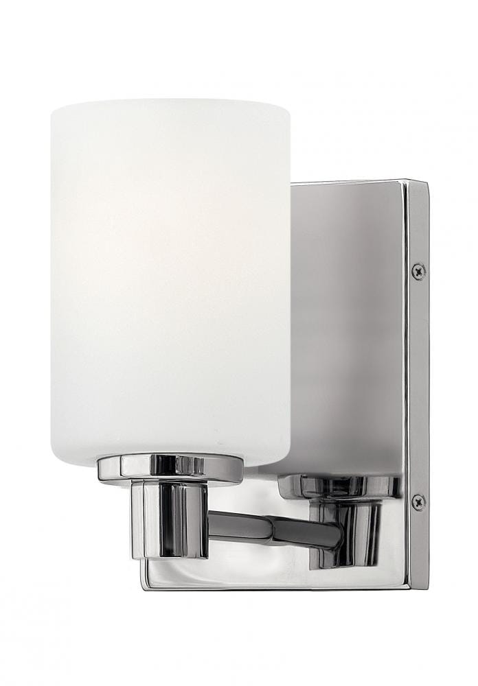 Chrome LED Bath Sconce from the Karlie Collection
