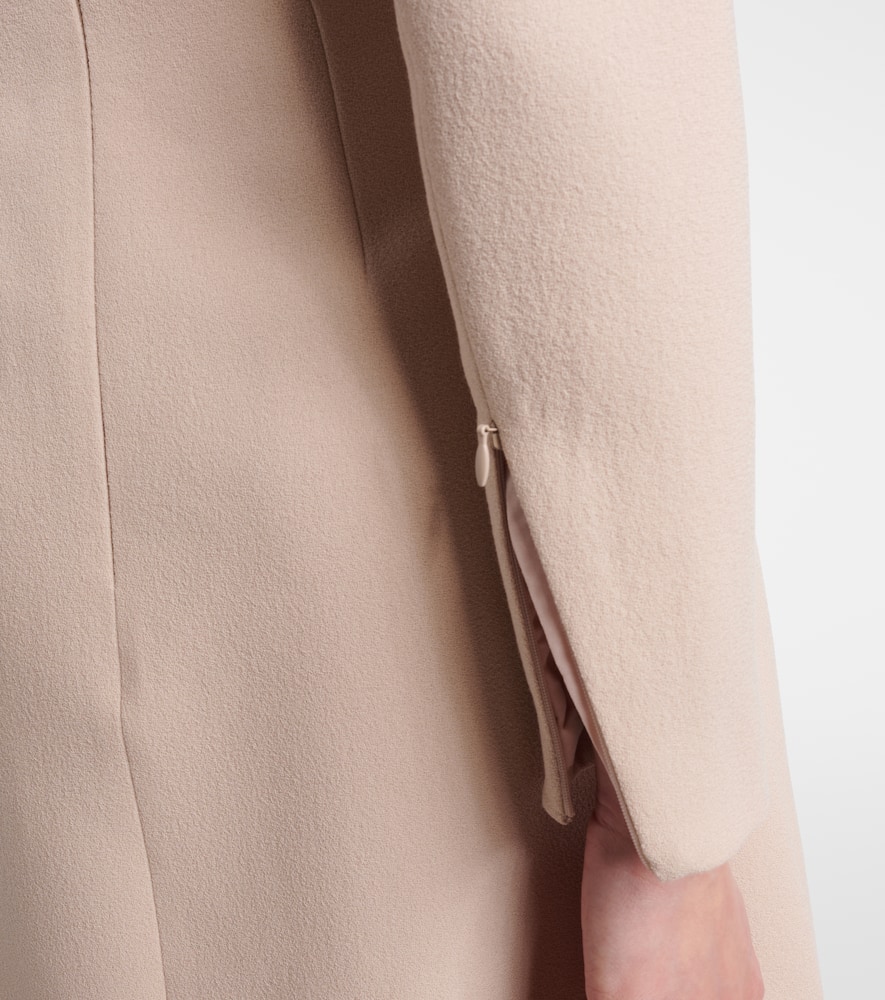 Elta wool crêpe midi dress