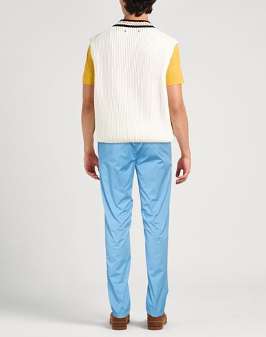 Re_hash Man Pants Sky blue Size 30 Cotton, Elastane