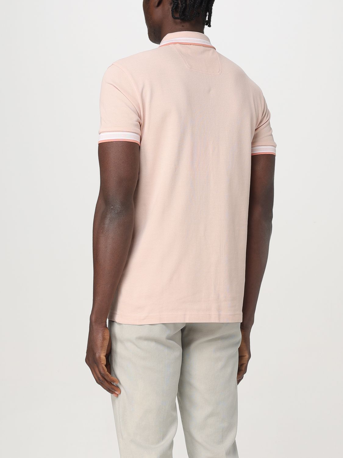 Polo Shirt Men color Orange
