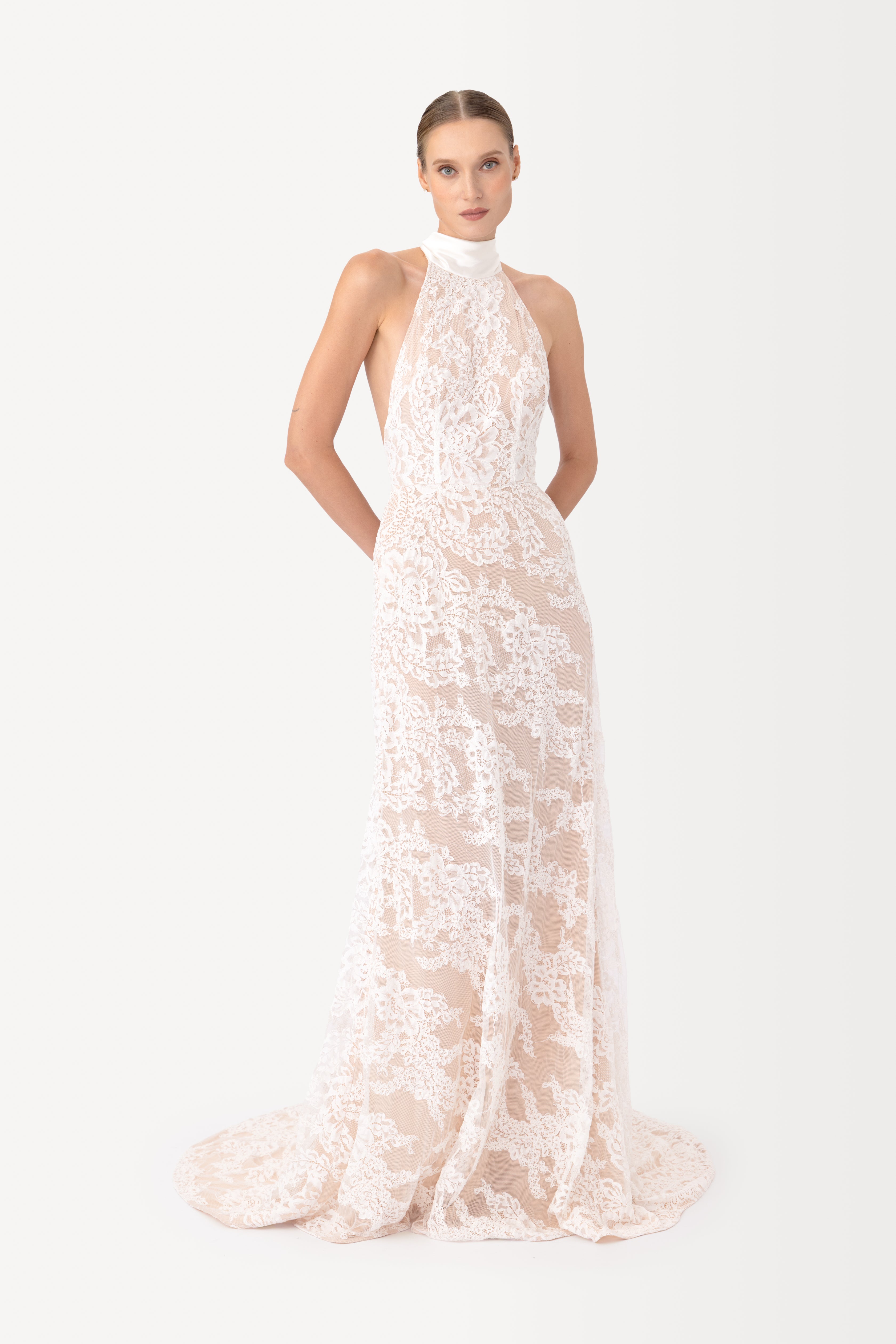 Andrea Lace Gown