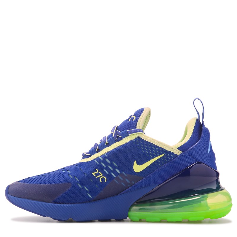 Kids' Air Max 270 Sneaker Big Kid Shoes (Grey/Green)