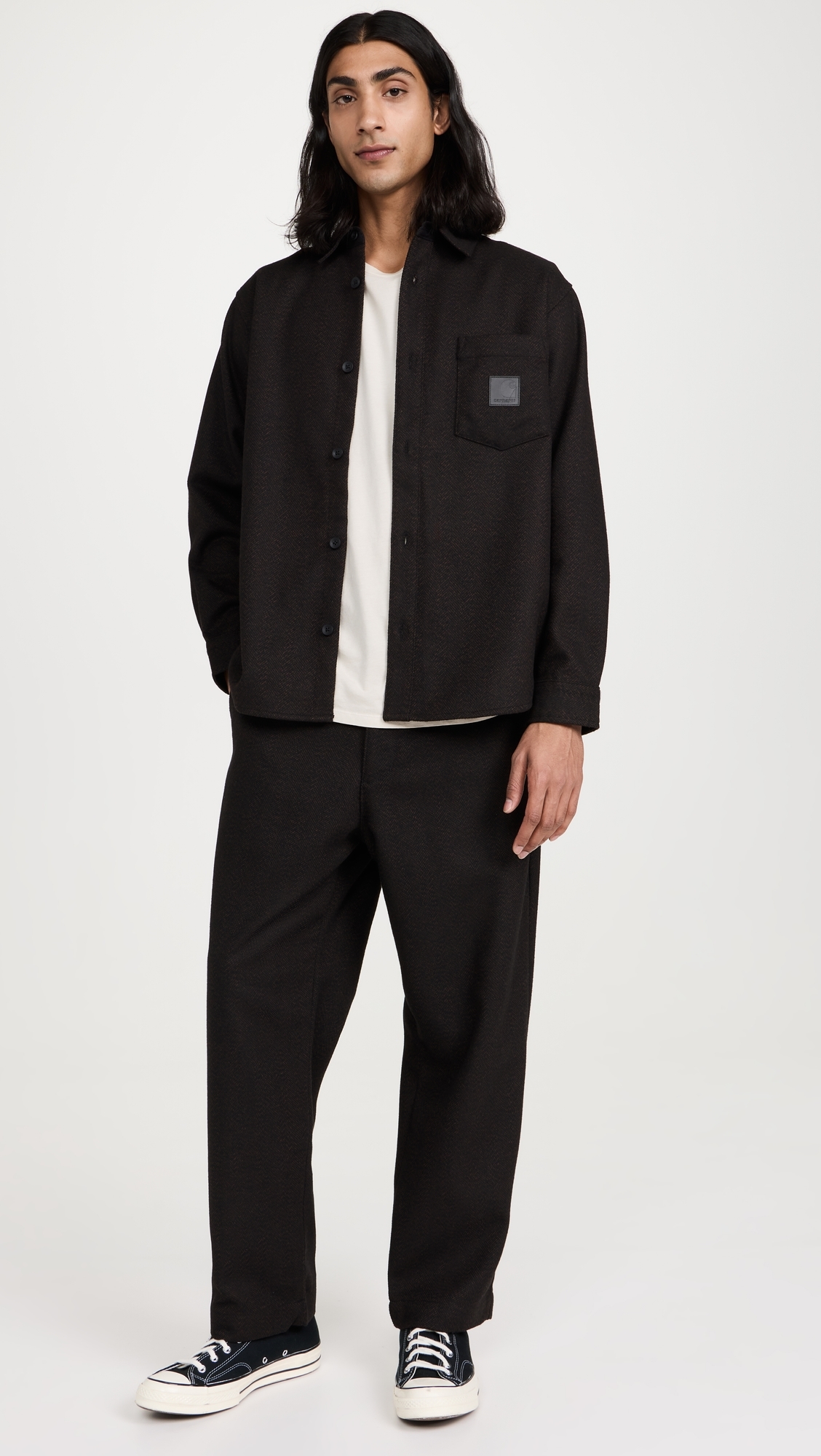 Truman Pants Chocolate/Black