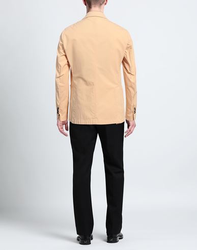 Man Blazer Apricot Size 38 Cotton, Elastane