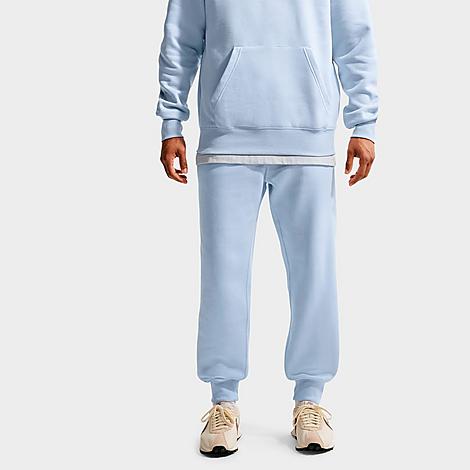 Men's Club Fleece Premium Jogger Pants in Hydrogen Blue/Hydrogen Blue/White