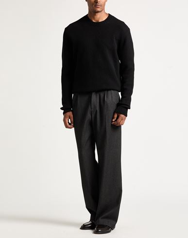 Man Sweater Black Size 42 Virgin Wool, Polyamide