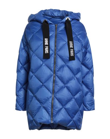 Woman Puffer Azure Size 6 Polyamide