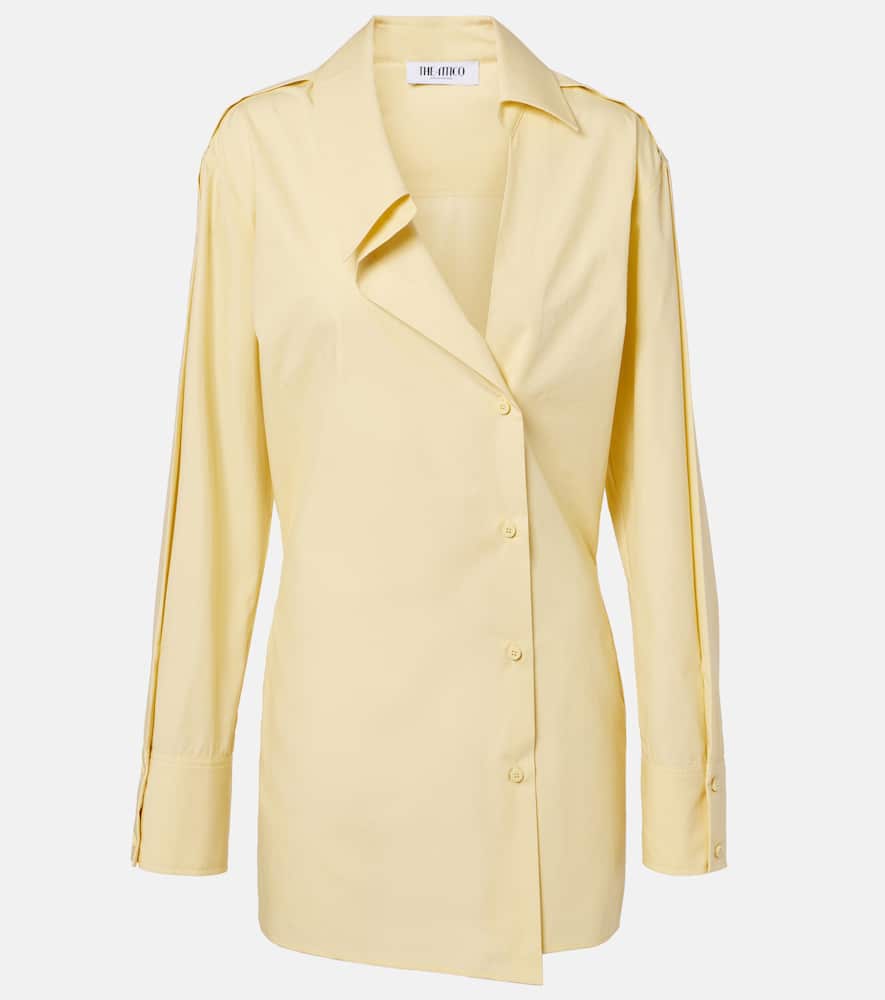 Cotton shirt dress