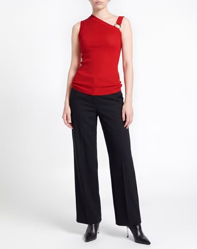 Woman Top Red Size 10 Viscose, Polyamide