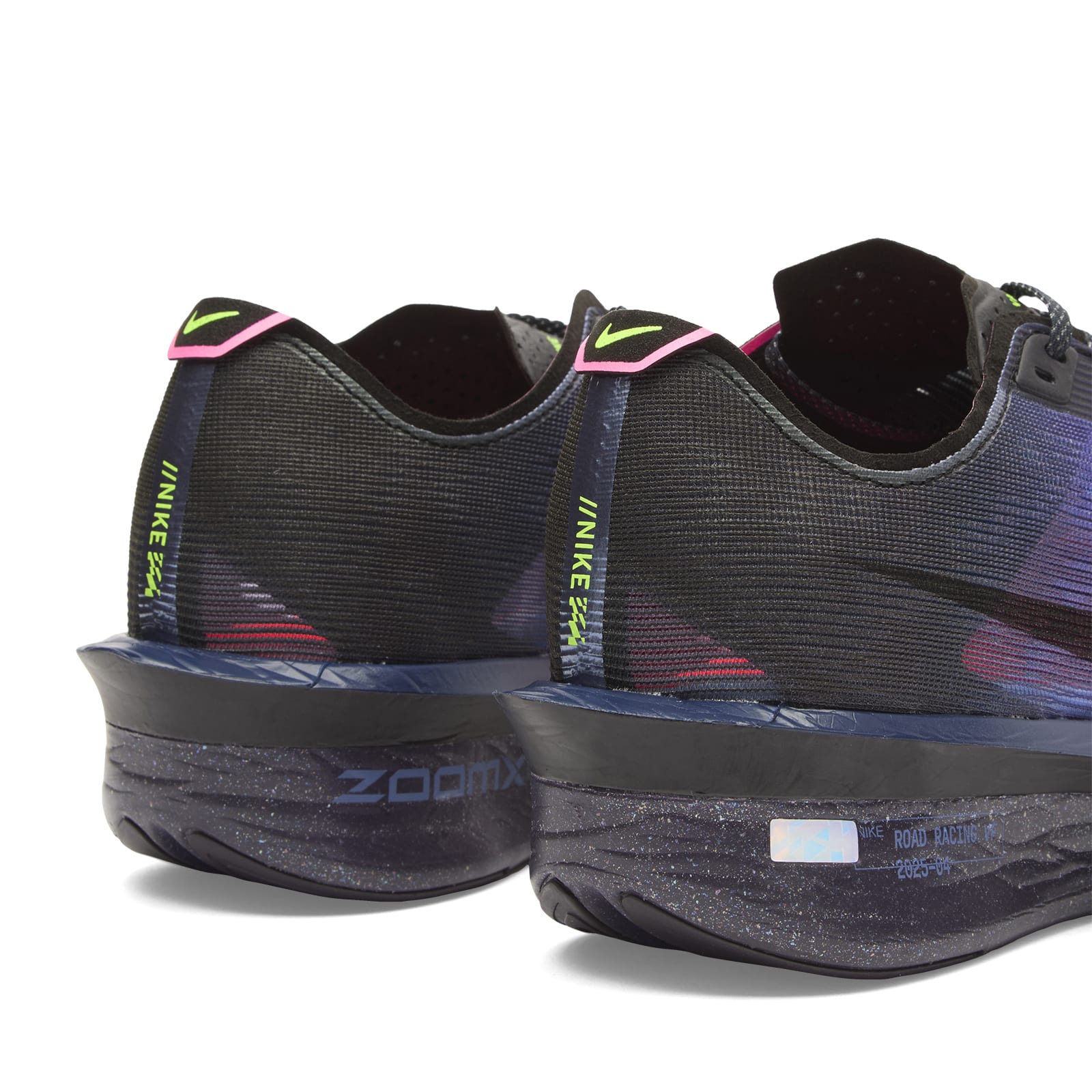 Women's Zoomx Vaporfly Next% 4 Glam Sneaker Obsidian/Black/Multi