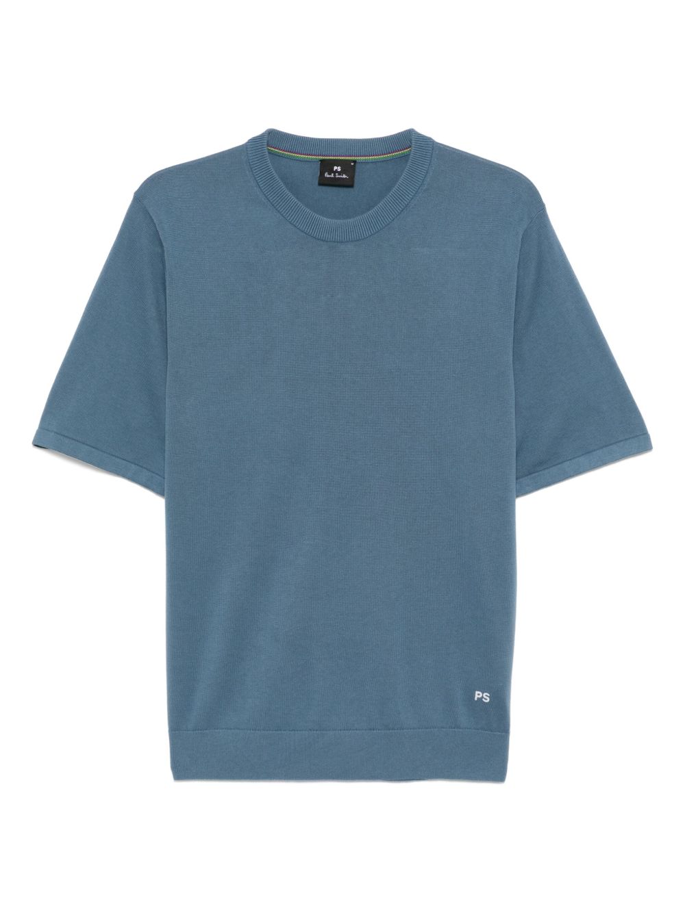 Logo-embroidered t-shirt - Blue