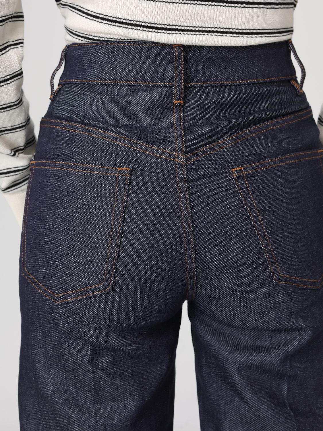 Jeans A. P.C. Woman color Blue