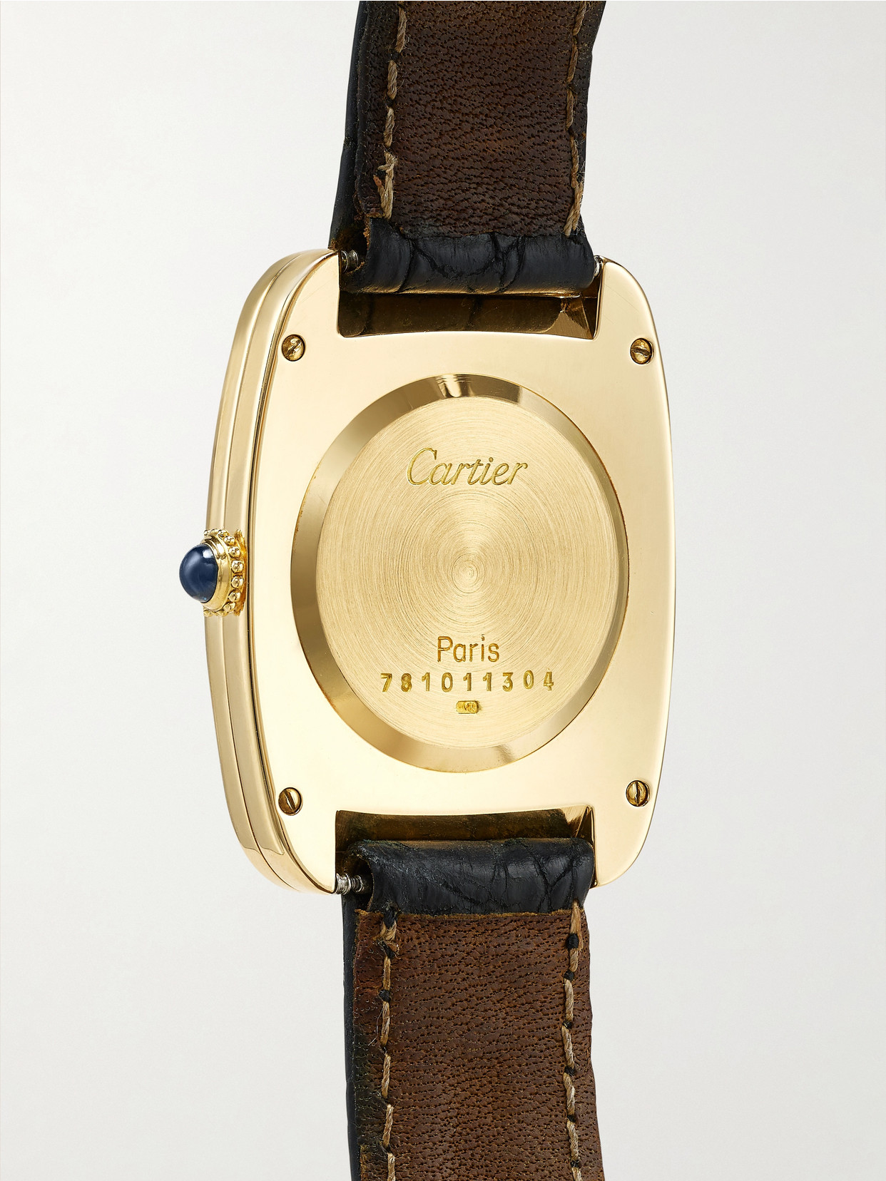 + Cartier Vintage 1980s Fabergé Hand-wound 18-karat Gold Watch, Ref. 78101 - One size