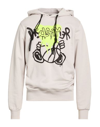 Man Sweatshirt Light grey Size M Cotton