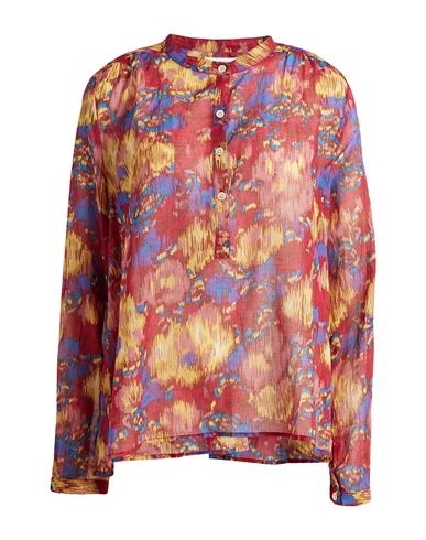 Woman Blouse Brick red