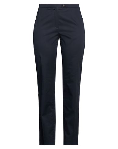 Sign Woman Pants Midnight blue Size 12 Cotton, Elastane