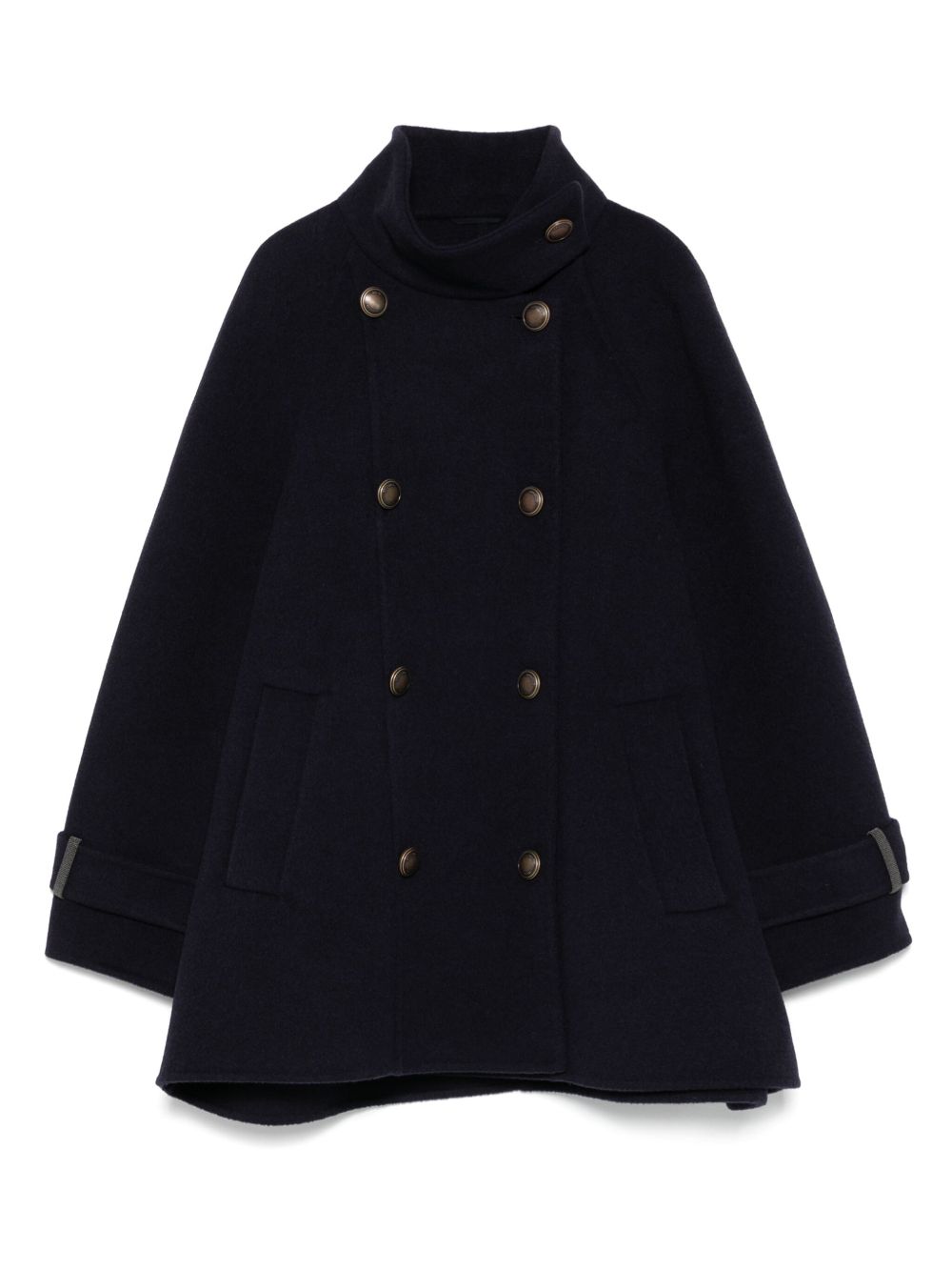 Double-breasted coat - Blue