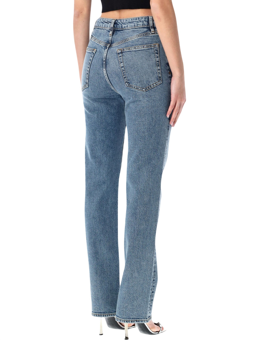 Frame - signature ruler trousers belt loops design