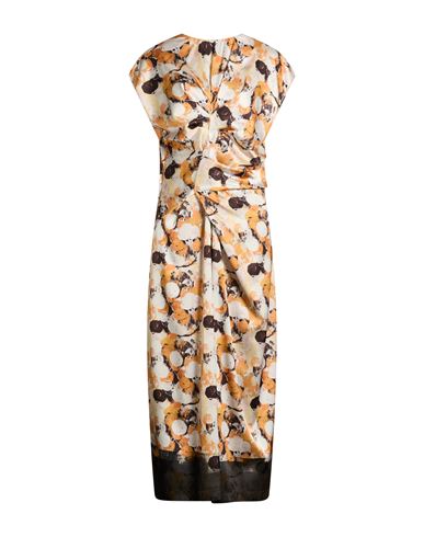 Aviù Woman Maxi dress Mandarin Size 6 Polyester, Elastane