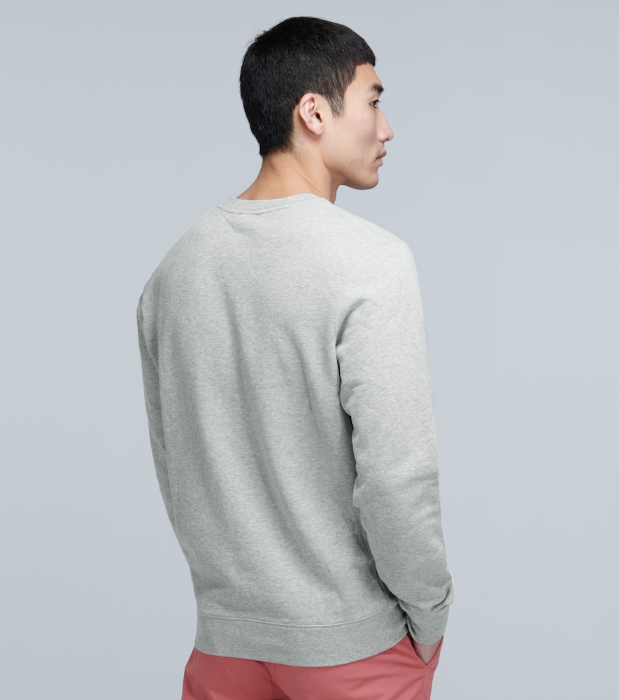 Cotton loopback sweatshirt