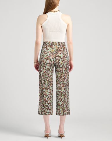 Woman Pants Light green Size 4 Viscose, Elastane