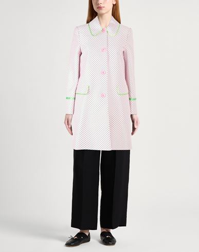 Woman Coat Pink Size 6 Polyester, Cotton
