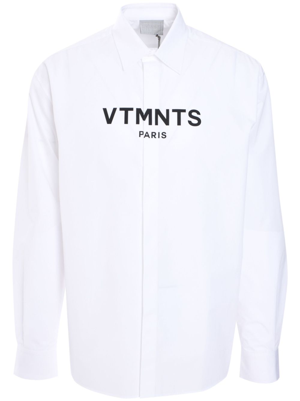 Logo-print shirt - White
