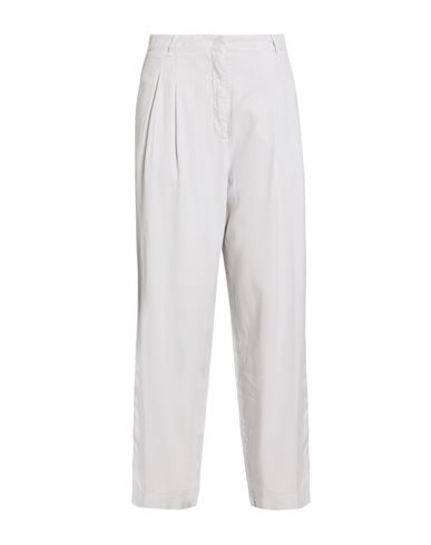 Woman Pants Light grey Size 4 Lyocell