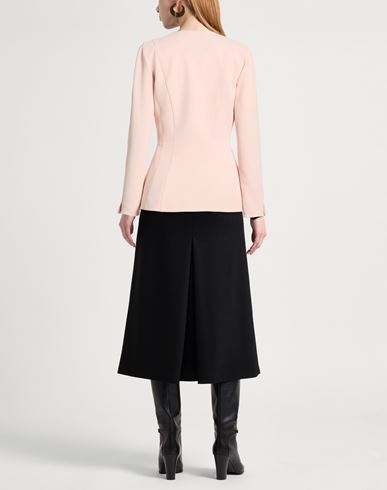 Woman Blazer Light pink Size 4 Polyester, Elastane