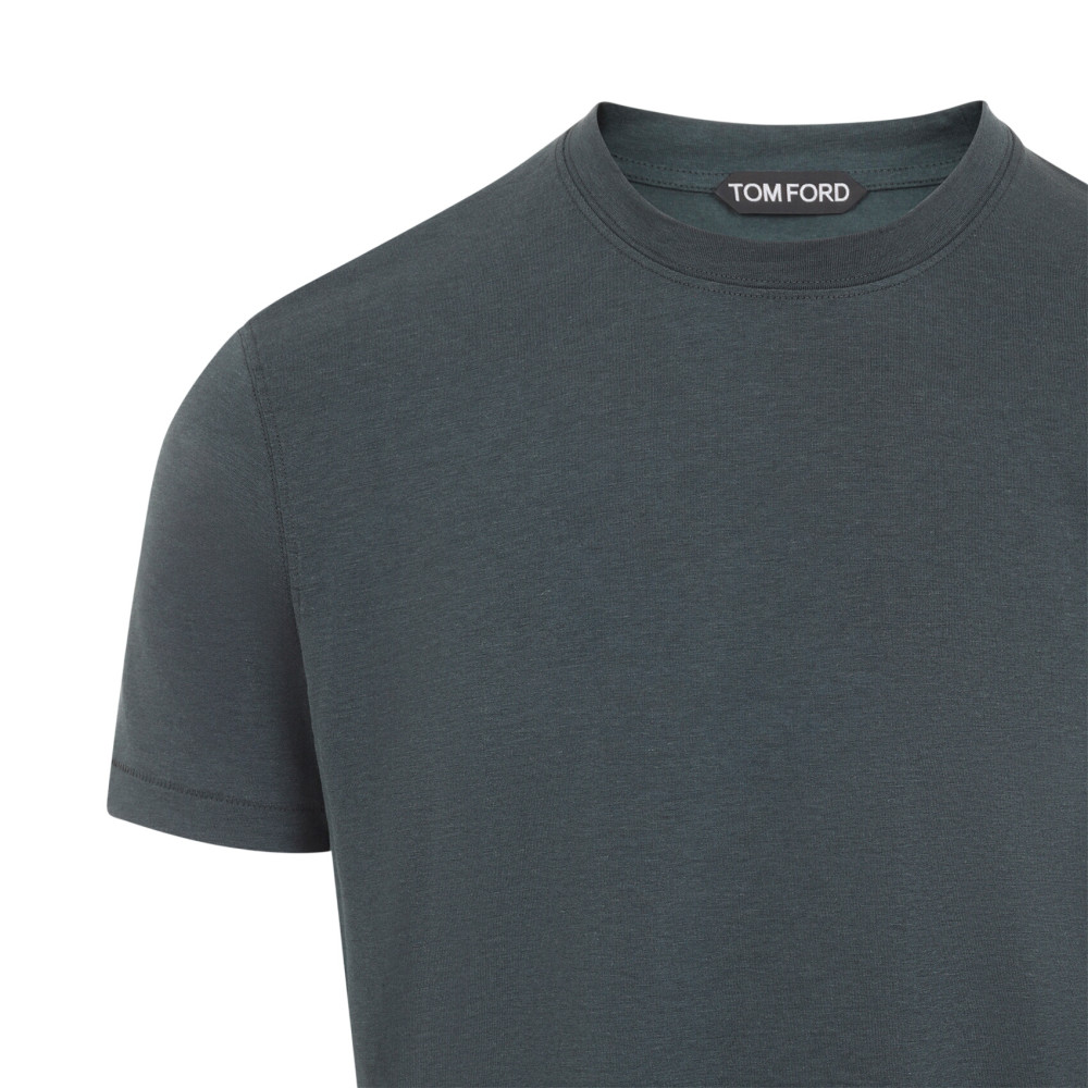 Pine Green Solid T-Shirt