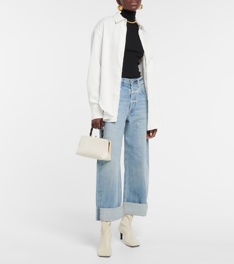 Citizens of Humanity Ayla mid-rise cropped wide-leg jeans