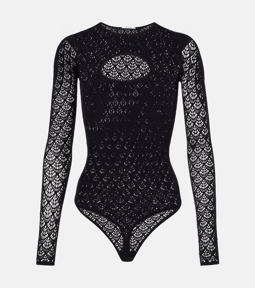 Cutout lace bodysuit