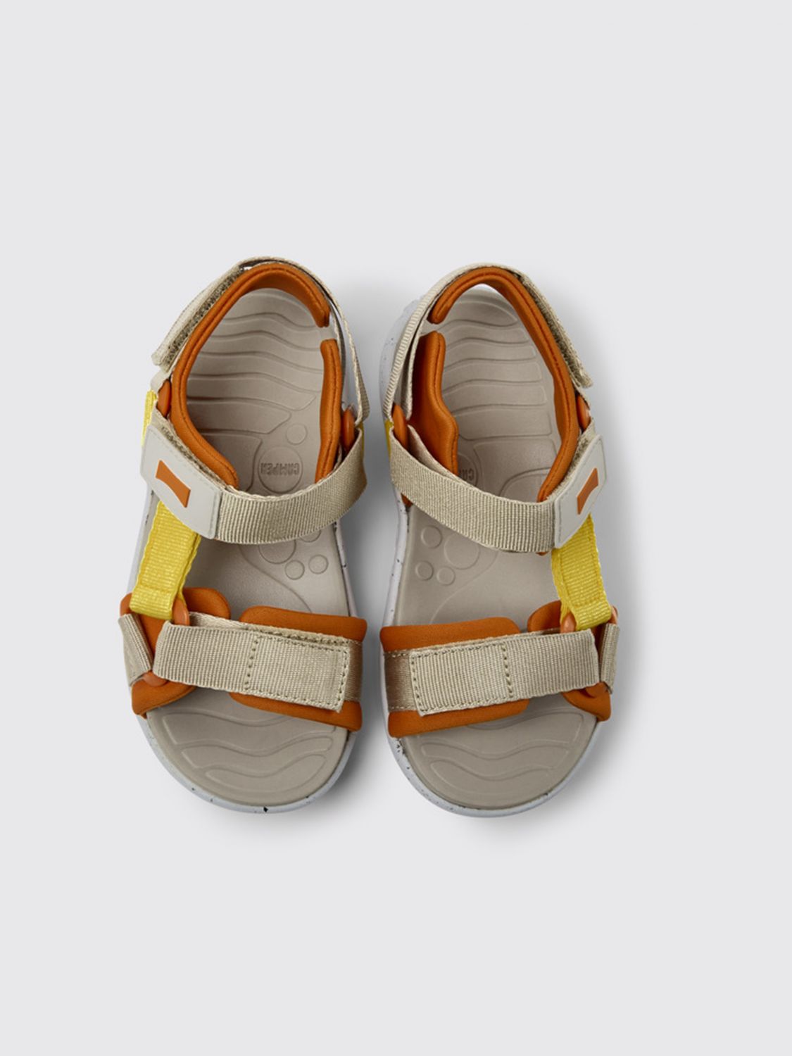 Wous sandals in recycled PET and coffee yarn