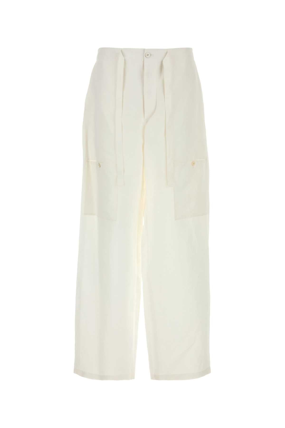 TROUSER Cargo Pant — White