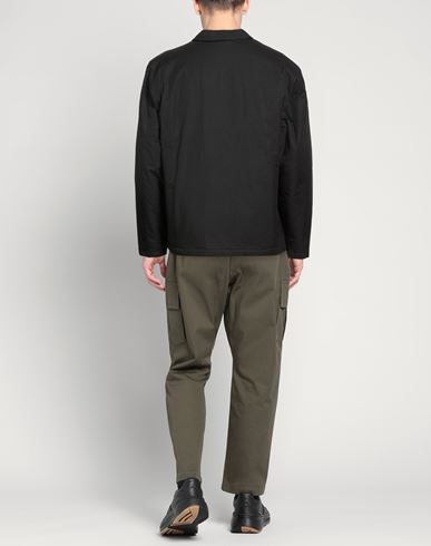Man Jacket Black Size M Cotton, Nylon