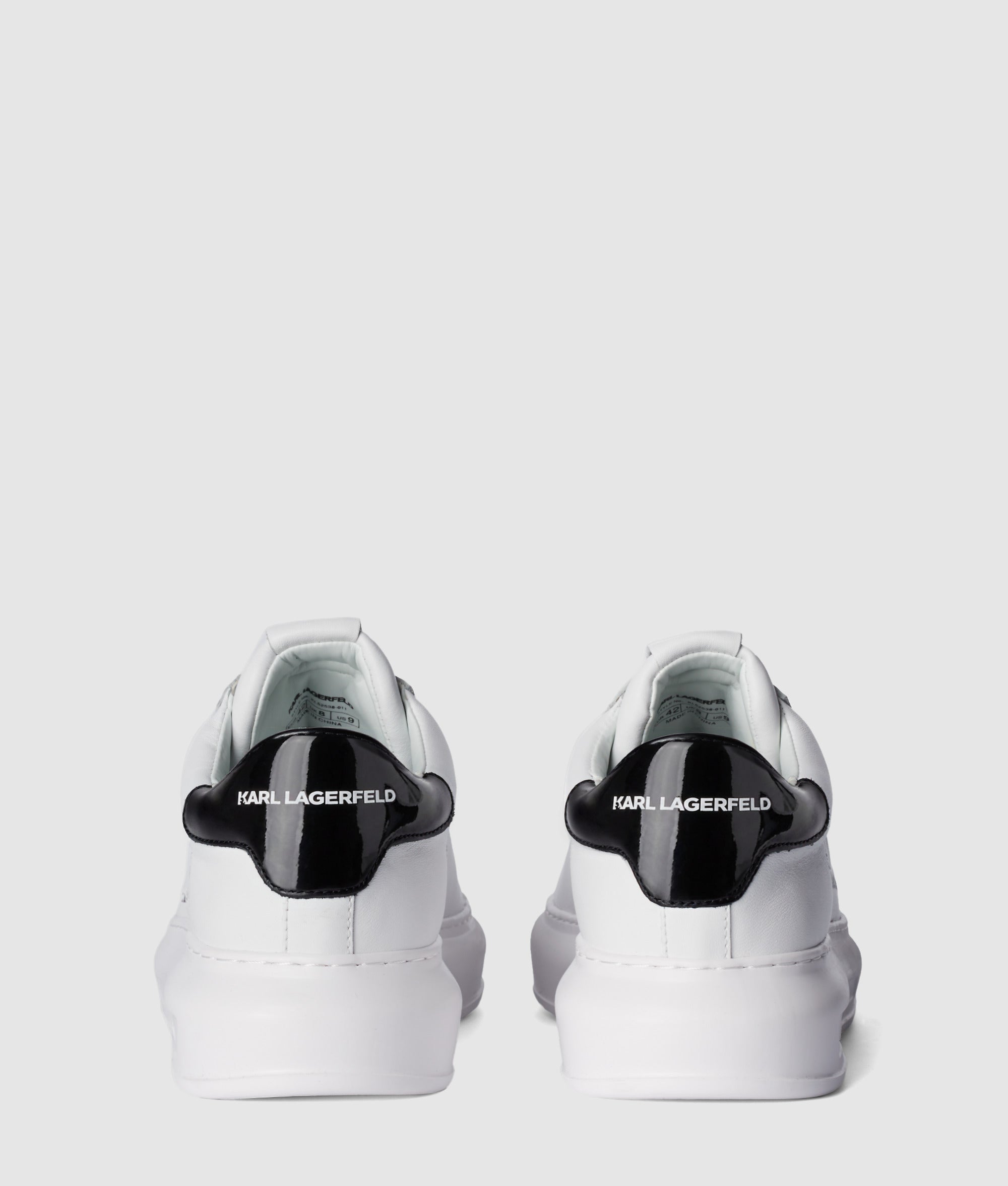 Karl Lagerfeld - Rue St-guillaume Logo Kapri Sneaker, Herren, Weiss, Größe