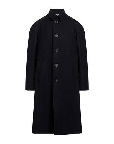 Man Coat Navy Size 42 Wool, Polyamide